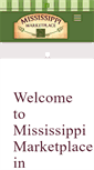 Mobile Screenshot of mississippi-marketplace.com